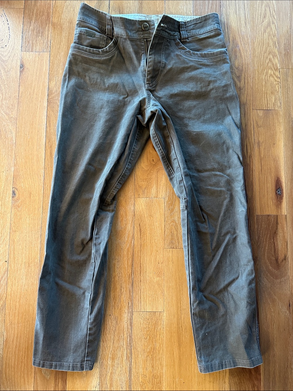 Kuhl Men's Cargo Pants in Dark Olive Brown 32/30